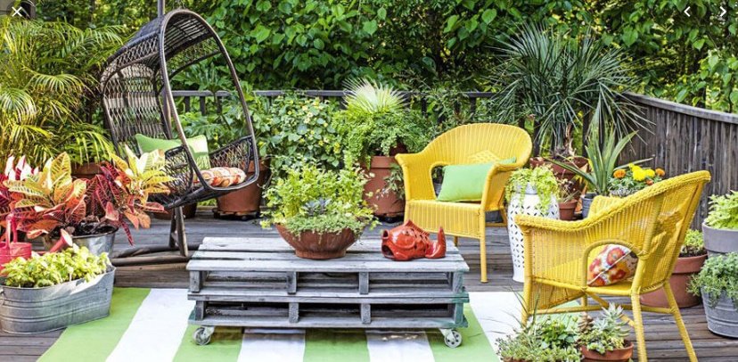 2019 bahçe dekorasyonu