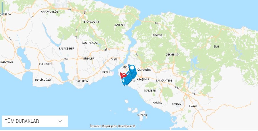 1 Kirazlıtepe Acıbadem Kadıköy Hat Güzergahı