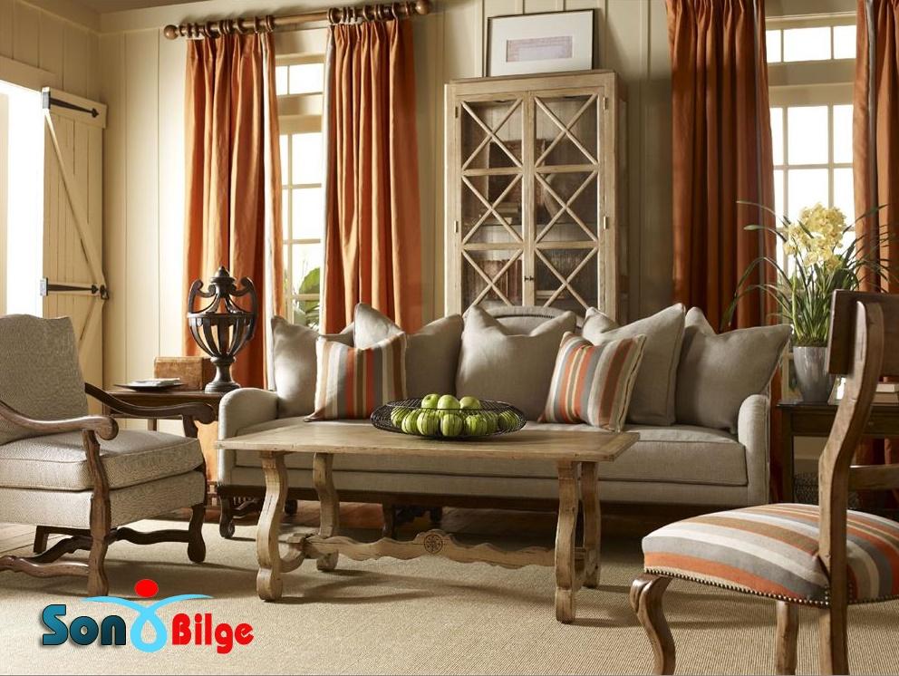 Country tarz dekorasyon stili