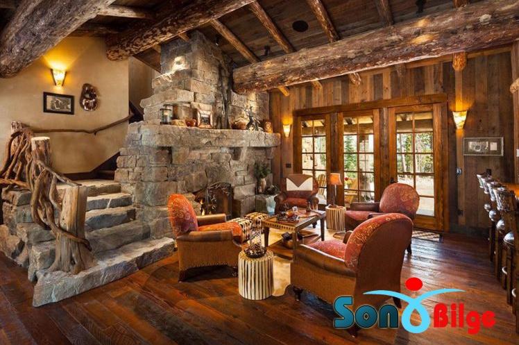 Rüstik tarz dekorasyon stili