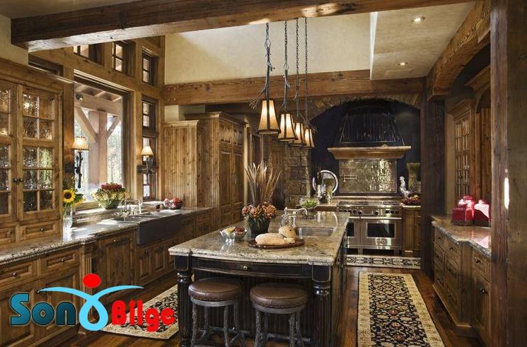 Rüstik tarz dekorasyon stili