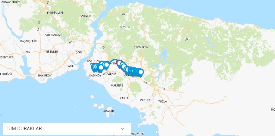 11 Yenidoğan Altunizade metrobüs otobüs Hat Güzergâhı