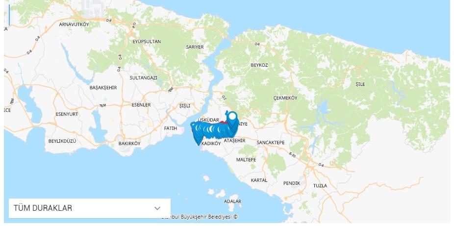 11D İnkılap Mahallesi Üsküdar Otobüsleri Hat Güzergâhı