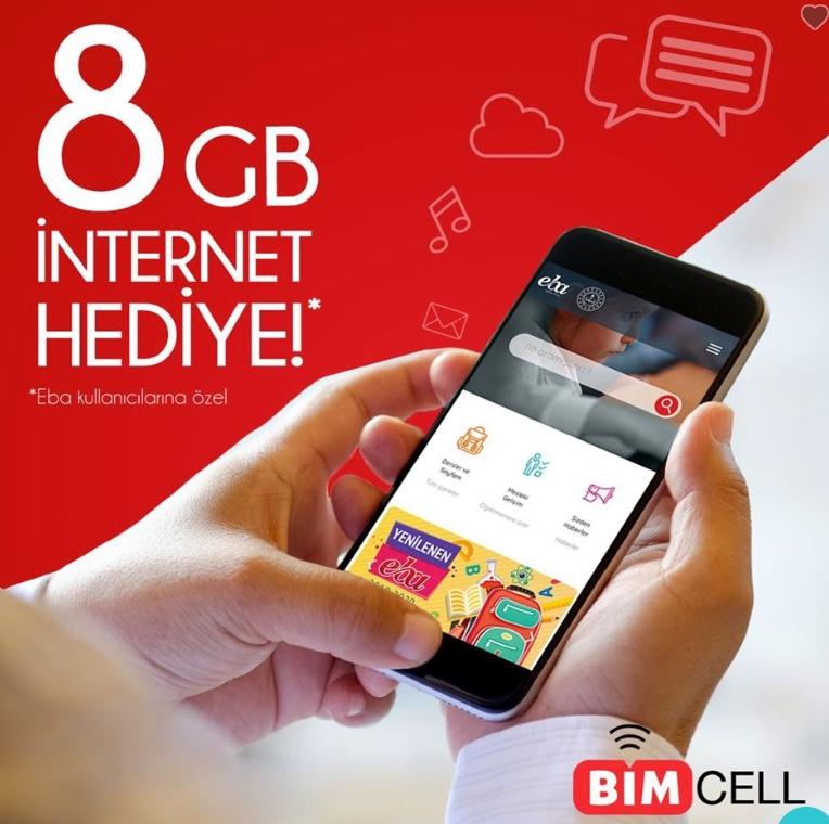 BİMCELL'den Eba'ya destek