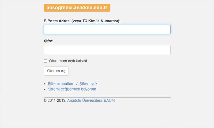 Aöf kayıtları nasıl yapılıyor