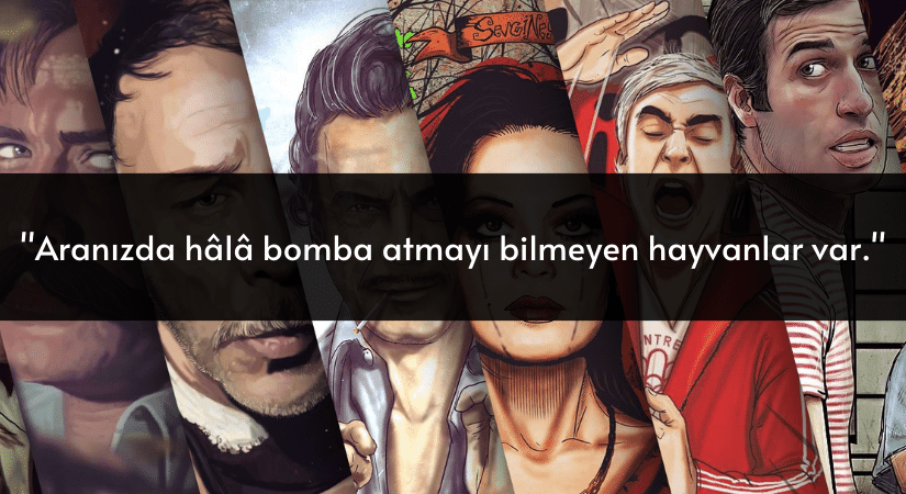 "Aranızda hâlâ bomba atmayı bilmeyen hayvanlar var."