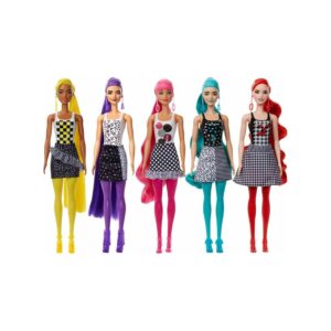 Barbie Color Reveal Renk Değiştiren Sürpriz Renk Bloklu Bebekler Seri 2