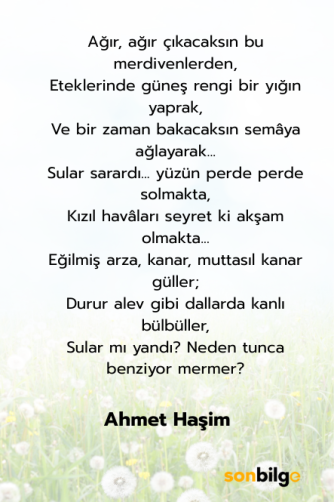 Ahmet Haşim - Merdiven